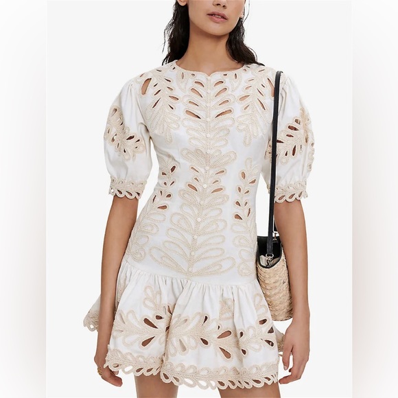 Maje Dresses & Skirts - Maje Rosaro Cut-Out Flared Mini Dress